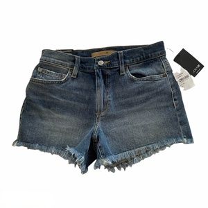 JOE'S JEANS Andreea Frayed Hem Denim Jean Short 26